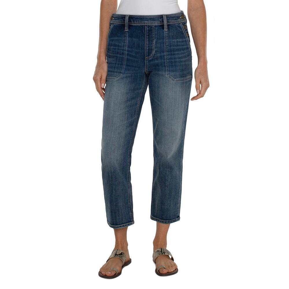 Liverpool Easy Utility Crop Jean Mcbride sz 8/29